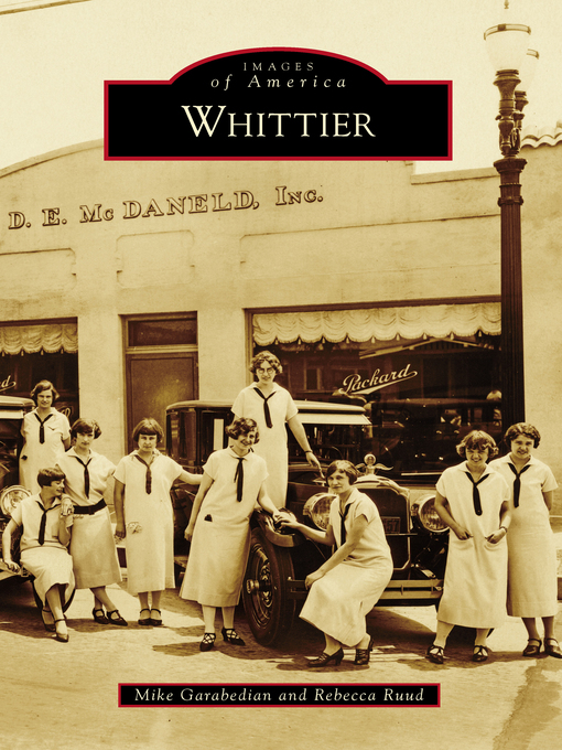 Title details for Whittier by Michael Garabedian - Available